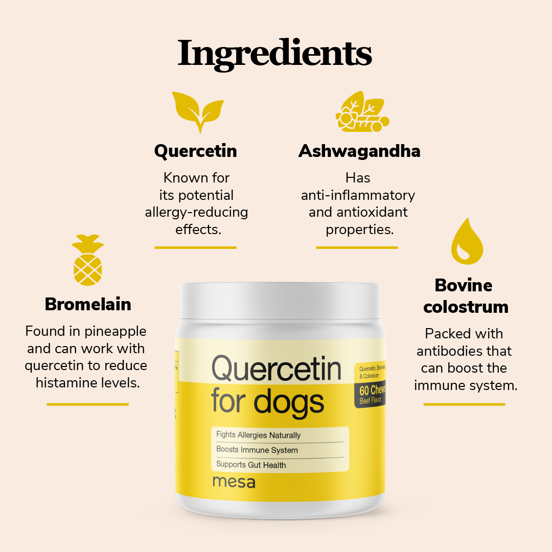 ingredients in allergy formula for dogs