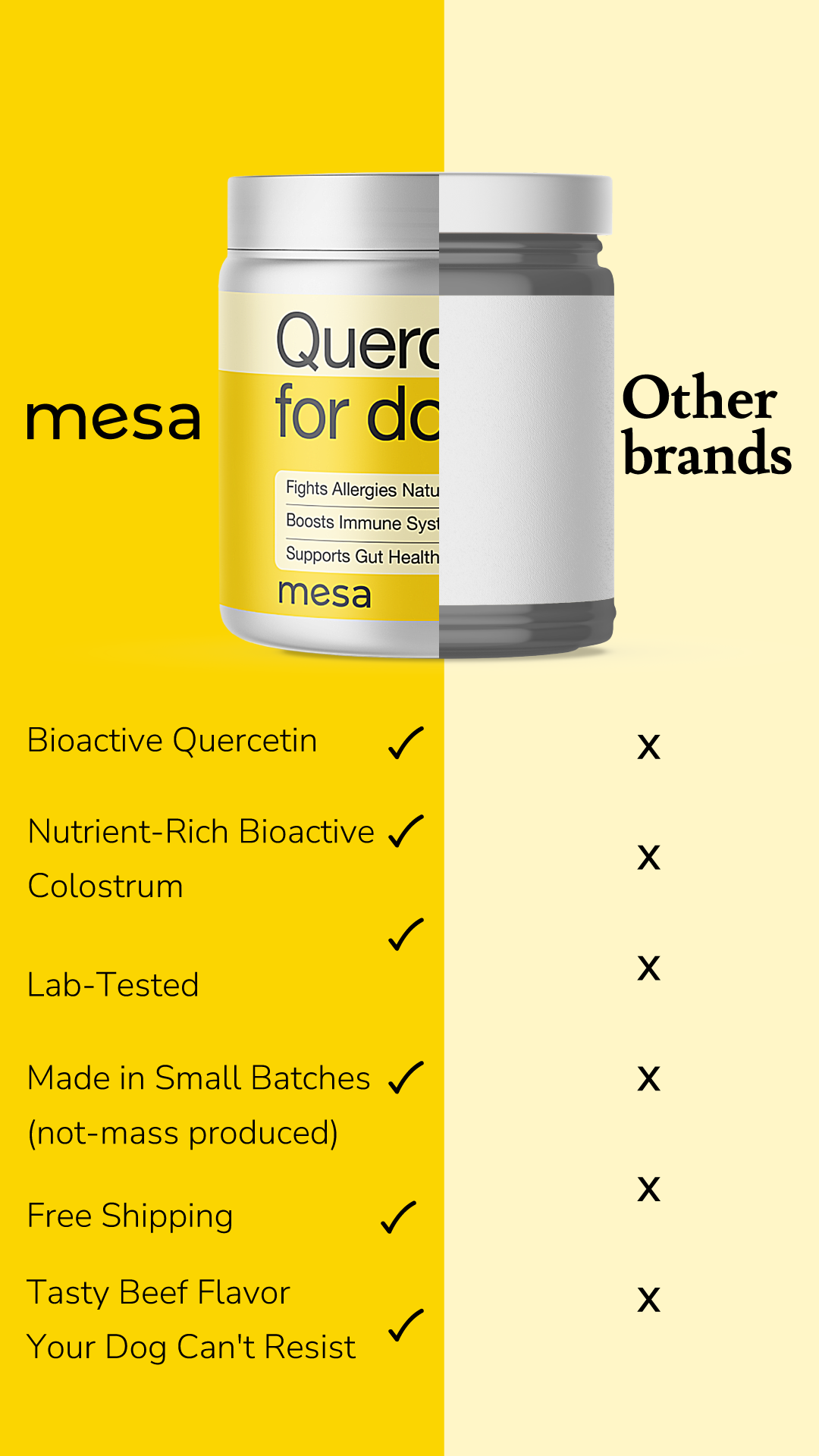 us vs them quercetin